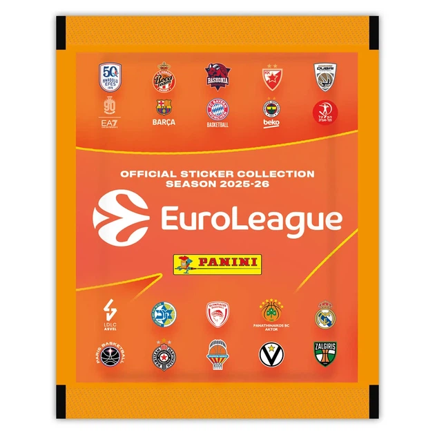 Album na naklejki Panini Euroleague 2026 Hard Cover 56 stron (PA.AL.EL.526) (8051708031737) - Zdjęcie 3 Album na naklejki Panini Euroleague 2026 Hard Cover 56 stron (PA.AL.EL.526) (8051708031737) - obraz 3