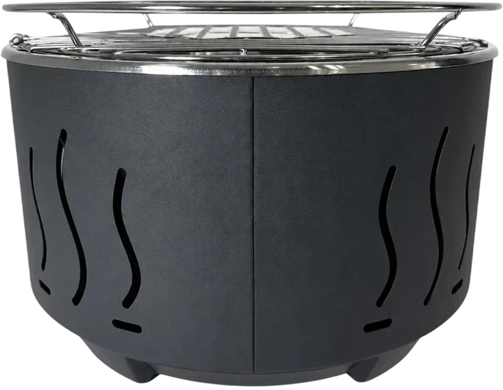 Угольный гриль Bergs CF-3101 с чехлом 35 см Черный (CF-3101 Black) - Фото 4 Угольный гриль Bergs CF-3101 с чехлом 35 см Черный (CF-3101 Black) - изображение 4