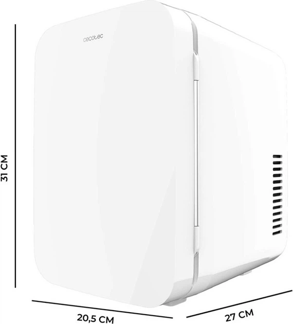 Lodówka turystyczna Cecotec Bolero MiniCooling 6 L Biała (8435484026956) - obraz 9