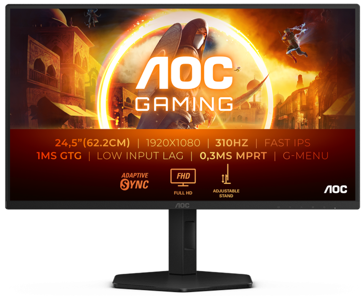 Монітор AOC 25G4SXU - зображення 2