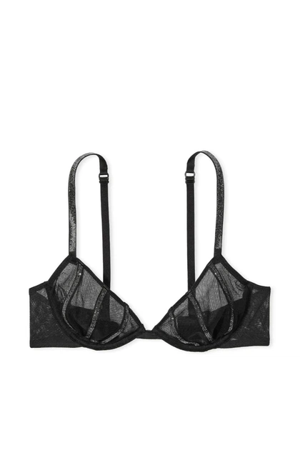 Бюстгальтер з м'якою чашкою Victoria's Secret 75B Чорний (145320) - зображення 3