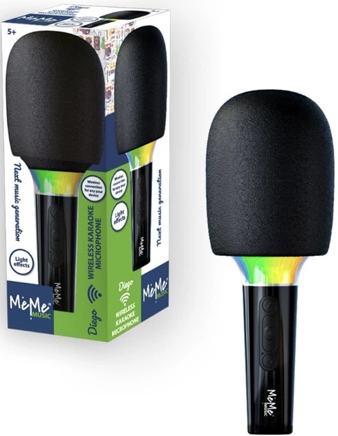 Bezprzewodowy Mikrofon Lexibook Karaoke Bluetooth z Głośnikiem i Efektami Świetlnymi (71137) (4897131871137) - obraz 2