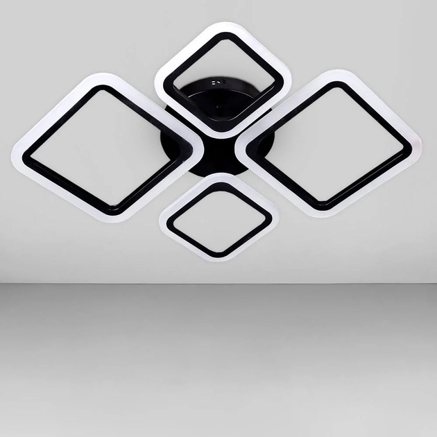Люстра светодиодная акриловая / Потолочный LED светильник X-595 - изображение 2