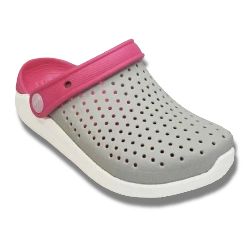 Детские Сабо Crocs Literide Kids Clog 30 р 18.4-19.1 см Серые 205964-С13 Pearl/White - Фото 3 Детские Сабо Crocs Literide Kids Clog 30 р 18.4-19.1 см Серые 205964-С13 Pearl/White - изображение 3