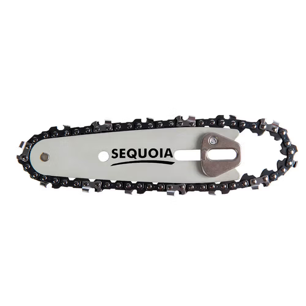 Мини-пила цепная SEQUOIA SBC2004M-QV аккумуляторная Li-Ion 2Аг щеточный Оранжевый - изображение 10