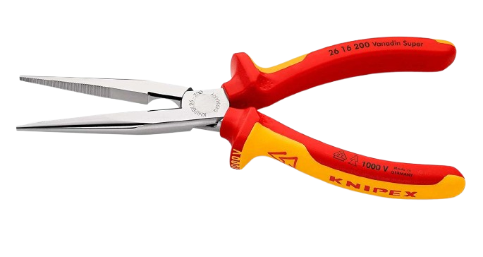 Щипцы – круглогубцы KNIPEX 26 16 200 срез проволки диаметром до 3.2мм 200 мм Оранжевый - изображение 3