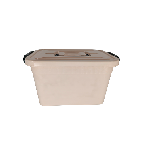 Ящик універсальний Stenson "Кольоровий" пластик 6.3 л 19х27.5х16 см Beige (PB-980) - зображення 2