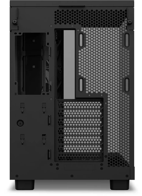 Корпус NZXT H6 Flow RGB (CC-H61FB-R1) / Mid-Tower / ATX, Micro-ATX, Mini-ITX / 3x120mm ARGB / 1xUSB Type-C / Без БЖ / Чорний - зображення 10