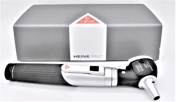 Отоскоп Heine Mini 3000 LED F.O. Чорний k2 - зображення 12