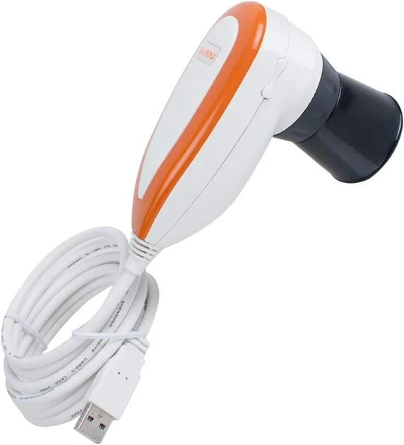Іридоскоп Home Care Wholesale EH-990U / 5Мп / 2560 x 1920 / 30Х зум / Білий-помаранчевий k1 - зображення 2