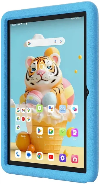 Планшет 10.1" Blackview Tab 80 Kids 4/64Gb 4G 2-SIM 8 ядер Android 13 7680 mAh Blue - зображення 2