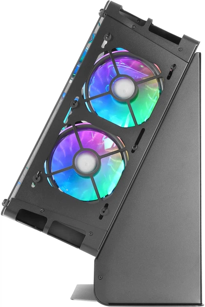 Корпус Mars Gaming MCB (Custom Premium Edition) / Без БЖ / ATX / Підтримка GPU до 455 мм / Чорний - зображення 4