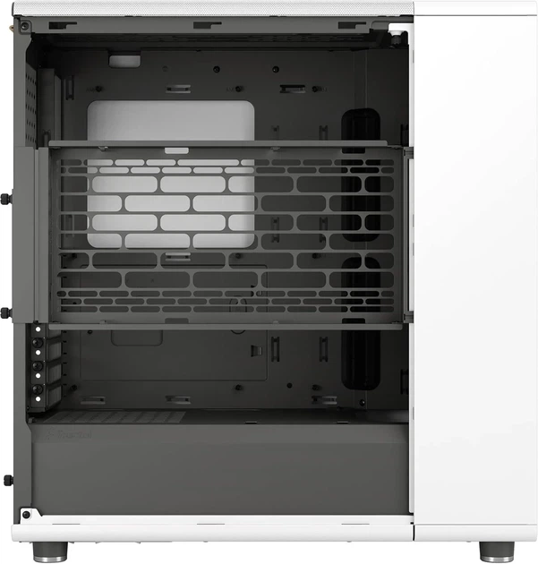 Корпус Fractal Design North Chalk White TG Clear / Mid Tower / ATX / Дуб / 2x140mm PWM / USB-C / Без БП / Белый - изображение 6