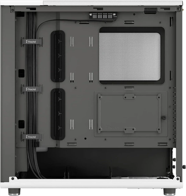 Корпус Fractal Design North Chalk White TG Clear / Mid Tower / ATX / Дуб / 2x140mm PWM / USB-C / Без БП / Белый - изображение 7