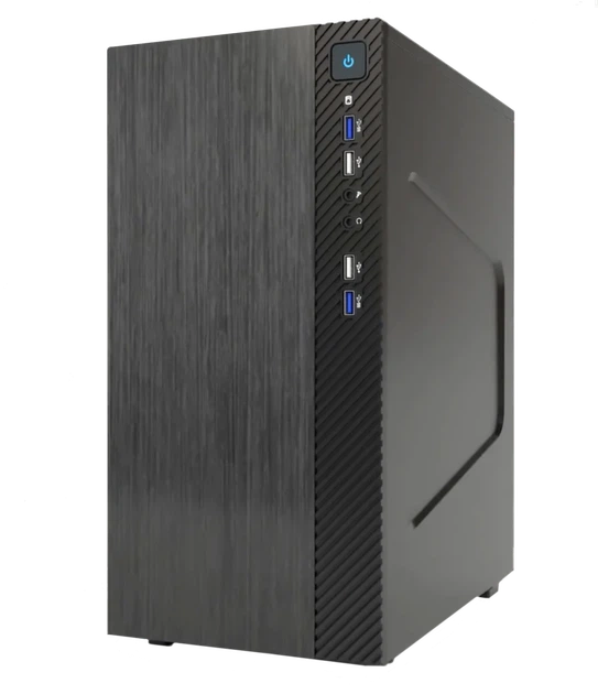 Корпус itek SMALLCOM-B / без БЖ / Mini-Tower / Micro-ATX, Mini-ITX / USB 3.0 / 1 x 92 mm / Black - изображение 2