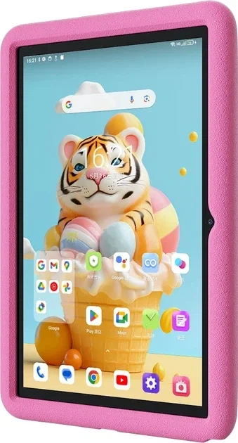 Планшет 10.1" Blackview Tab 80 Kids 4+8/64Gb 4G 2-SIM 8 ядер Android 14 7680 mAh Pink - изображение 4