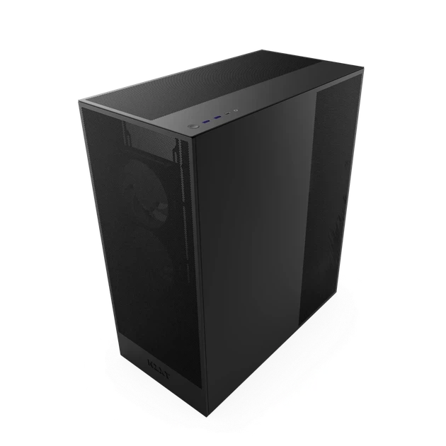 Корпус NZXT H7 Flow All / Mid-Tower / ATX, E-ATX / Mesh-панель / 3x120мм вент. / Стеклянное окно / Черный - изображение 3