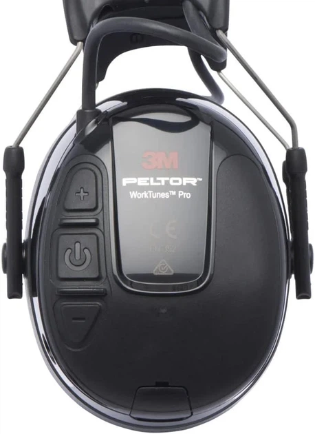 Наушники 3M Peltor HRXS220A / Активное шумоподавление / Черные Б/В k1 - изображение 5