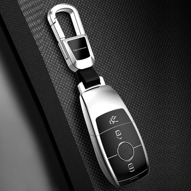 Брелок для ключей мерседес MERCEDES AMG с карабином, брелок-карабин металлический - изображение 4