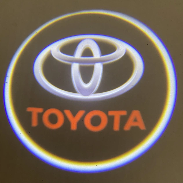 Подсветка дверей проекция для Тойота 2 штуки на 2 двери Toyota 3d - изображение 8