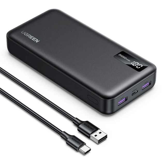 Зовнішній акумулятор UGREEN PB312 20000mAh PD 20W - зображення 5