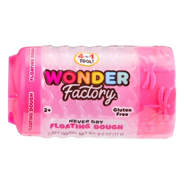 Плавуча маса для ліплення, що не засихає, WONDER FACTORY – СВІТ ФАНТАЗІЙ (в асорт., в дисп.) - Фото 1 Плавуча маса для ліплення, що не засихає, WONDER FACTORY – СВІТ ФАНТАЗІЙ (в асорт., в дисп.) - изображение 1