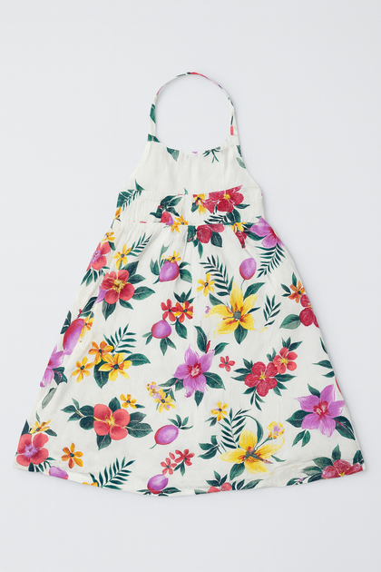 Летний сарафан для девочки Old Navy 110 размер белый 127364 - Фото 2 Летний сарафан для девочки Old Navy 110 размер белый 127364 - изображение 2