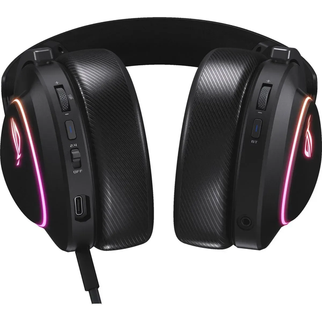 Наушники с микрофоном ASUS ROG Delta II Black (90YH03W0-BHUA00) - изображение 3