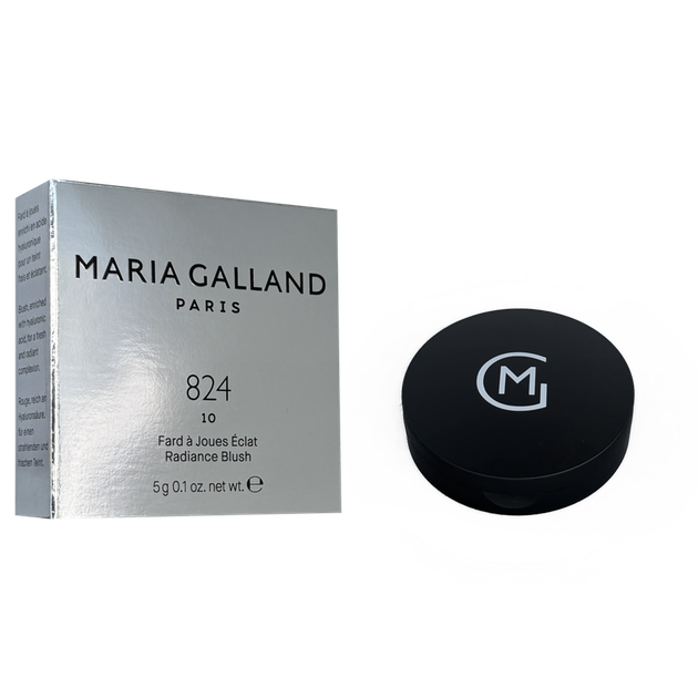 Maria Galland 824 Radiance Blush 10 тонн Кораллово-розовый — румяна для сияния и свежего вида, 5 г - Фото 1 Maria Galland 824 Radiance Blush 10 тонн Кораллово-розовый — румяна для сияния и свежего вида, 5 г - изображение 1
