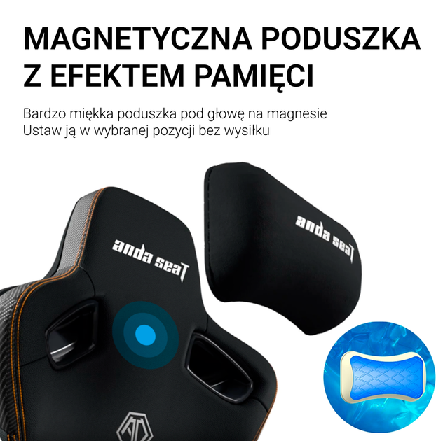 Крісло ігрове Anda Seat Kaiser 3 Pro Size XL Fabric Grey (AD12YDC-XL-01-G-PV/F-G02) - зображення 13
