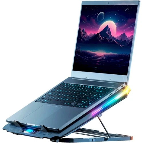 Подставка для ноутбука до 17" GamePro CP1040, Black - Фото 3 Подставка для ноутбука до 17" GamePro CP1040, Black - изображение 3