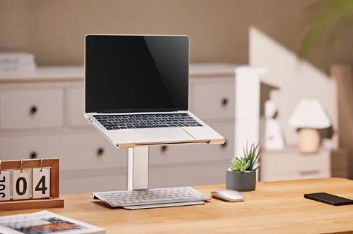 Подставка для ноутбука до 15.6" Gembird NBS-D1-02, Silver - изображение 3