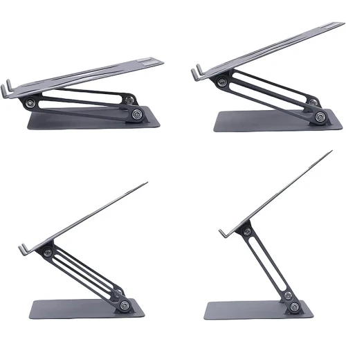 Подставка для ноутбука до 17" Media-Tech MT2661, Aluminium Grey - изображение 3