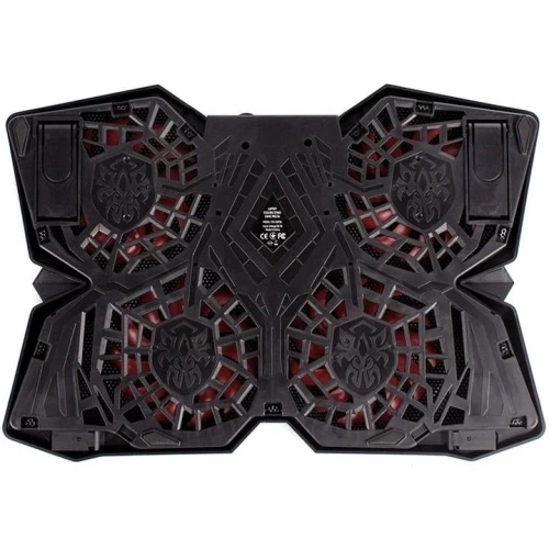 Підставка для ноутбука до 17" ColorWay Game Pro S4, Black (CW-CGPS4) - зображення 4