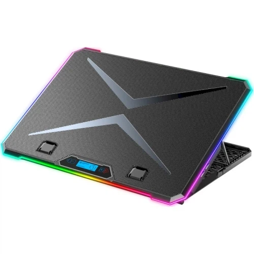 Подставка для ноутбука до 17" GamePro CP940, Black - Фото 2 Подставка для ноутбука до 17" GamePro CP940, Black - изображение 2