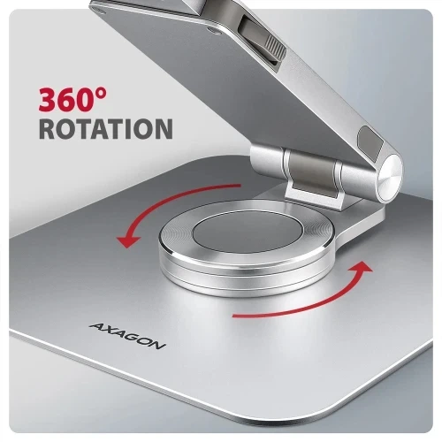 Підставка для ноутбука до 17.3" Axagon STND-LR, Grey - зображення 3