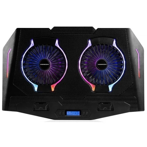 Подставка для ноутбука до 17" Modecom SILENT FAN MC-CF-21-RGB, Black (MC-CF-21-RGB) - изображение 2