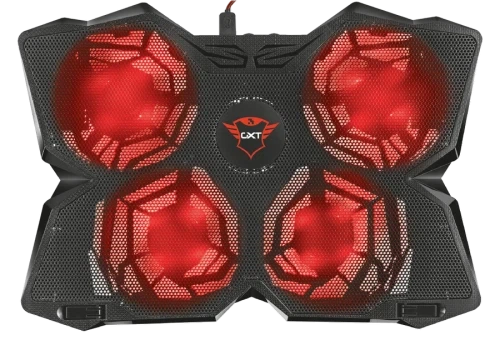 Підставка для ноутбука до 17" Trust GXT 278 Yozu, Black (20817) - Фото 2 Підставка для ноутбука до 17" Trust GXT 278 Yozu, Black (20817) - зображення 2