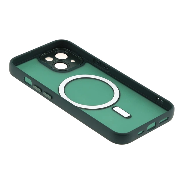 Чохол для iPhone 13 TPU+PC MagSafe матовий із захистом камери Purple - зображення 5