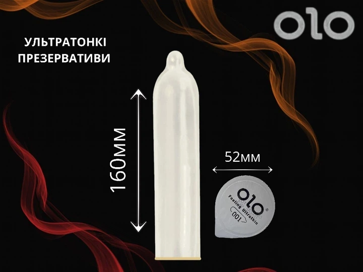 Презервативи OLO Feeling Ultrathin 3 шт (ROZ6501053315) - зображення 3