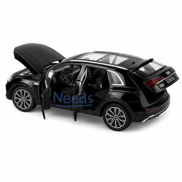 Машинка Audi Q5 игрушка моделька металлическая коллекционная 20 см Черный (7274897) - изображение 4