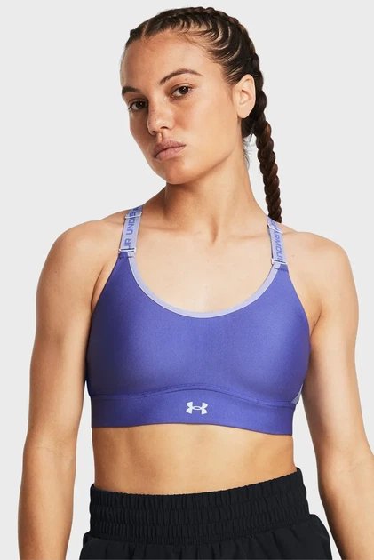 Жіночий фіолетовий топ UA Infinity Mid 2.0 Bra Under Armour L D-DD 1384123-561 - Фото 1 Жіночий фіолетовий топ UA Infinity Mid 2.0 Bra Under Armour L D-DD 1384123-561 - изображение 1