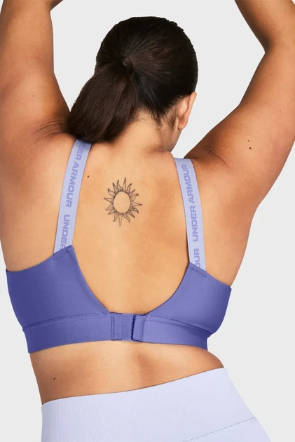 Жіночий фіолетовий топ UA Infinity Mid 2.0 Bra Under Armour L D-DD 1384123-561 - Фото 4 Жіночий фіолетовий топ UA Infinity Mid 2.0 Bra Under Armour L D-DD 1384123-561 - изображение 4
