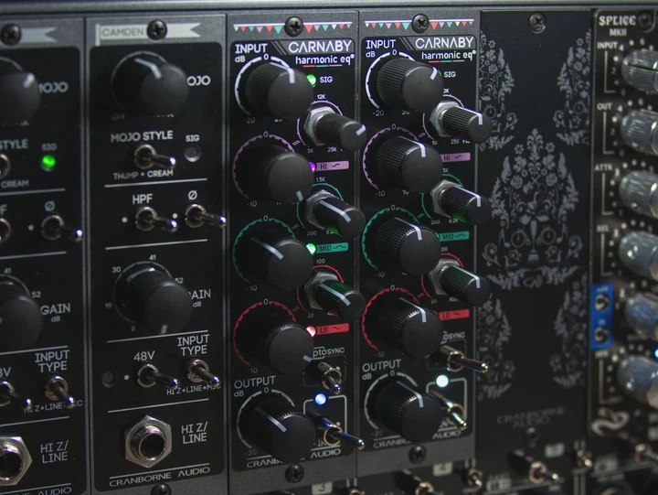 Korektor parametryczny z technologią Harmonic EQ Cranborne Audio Carnaby 500 3-pasmowy (5060619260207) - obraz 4