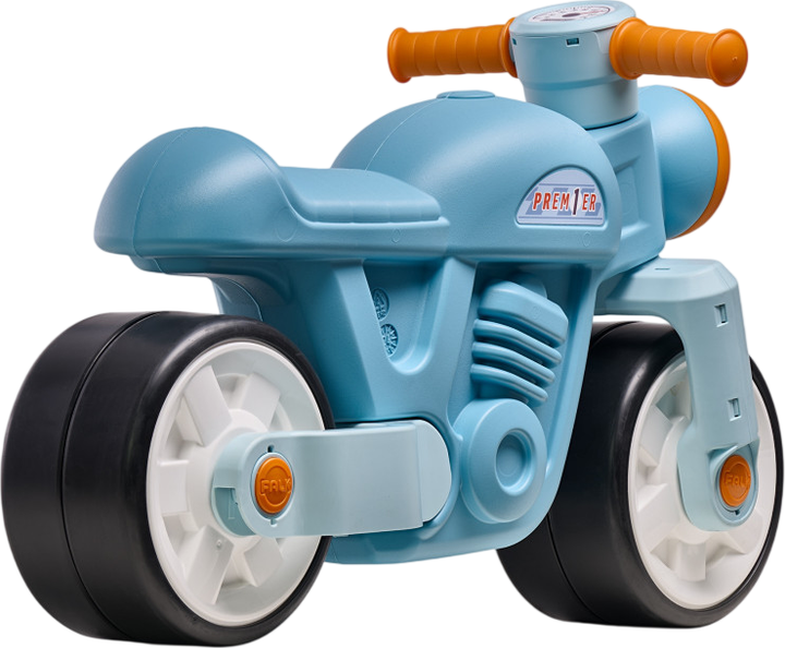 Jeździk Falk Motocykl Biegowy Prem1er Retro Niebieski 1-3 lat (3016200000952) - obraz 2