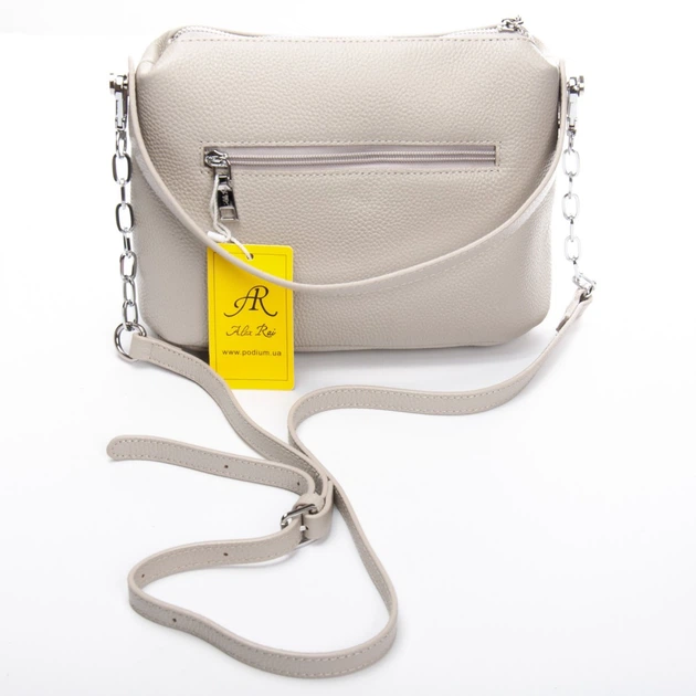 Женская кожаная сумка ALEX RAI 10A beige - Фото 7 Женская кожаная сумка ALEX RAI 10A beige - изображение 7