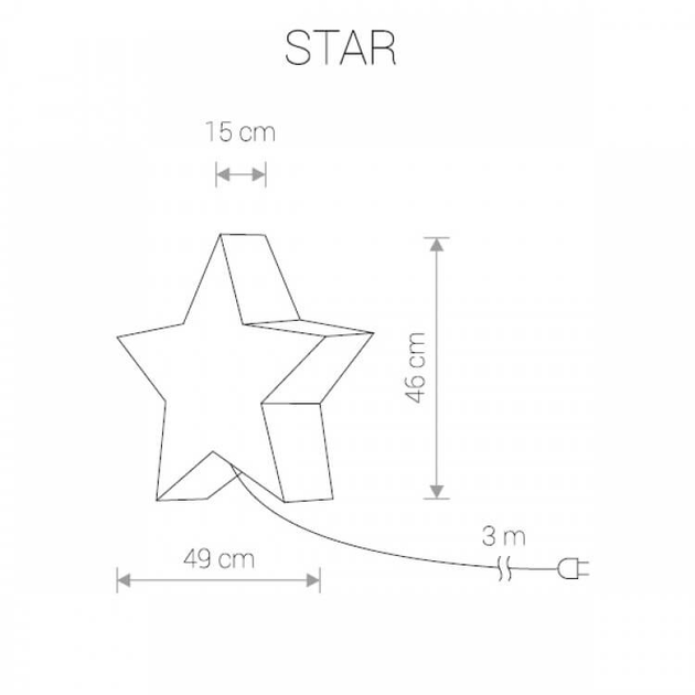 Вуличний декоративний світильник Nowodvorski STAR 9426 - зображення 4