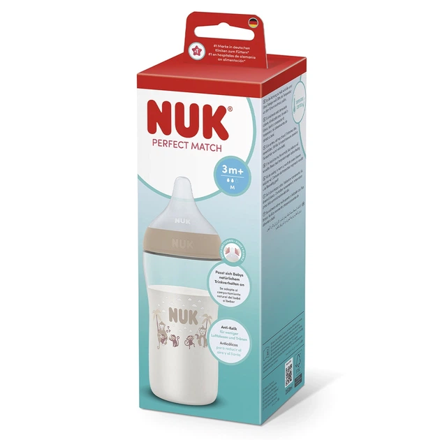 Бутылочка NUK Perfect Match PP Обезьянка 260 мл (4008600445852) - изображение 2