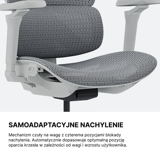Fotel gamingowy Anda Seat X-Air Pro XL Mesh Ash Gray (AD-WY-01-GGF-G01) - Zdjęcie 10 Fotel gamingowy Anda Seat X-Air Pro XL Mesh Ash Gray (AD-WY-01-GGF-G01) - obraz 10