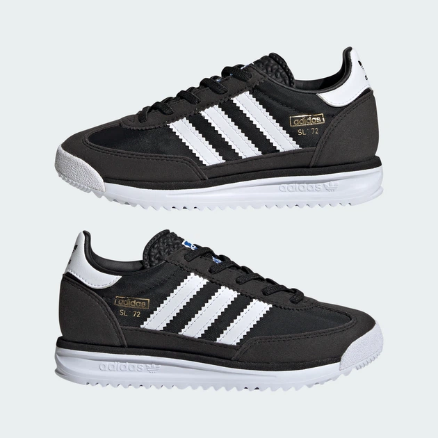 Дитячі Кросівки SL 72 RS Elastic Laces Kids adidas IH2982 33.5 (33.5 EUR) чорний (4067888535686) - Фото 8 Дитячі Кросівки SL 72 RS Elastic Laces Kids adidas IH2982 33.5 (33.5 EUR) чорний (4067888535686) - зображення 8